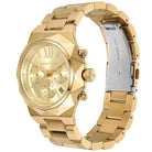 Michael Kors Raquel MK4690 Women's Gold Chronograph Stainless Steel Watch