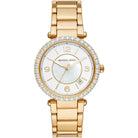 Michael Kors Parker MK4693 Women's White Dial Gold Stainless Steel Watch