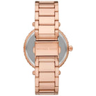 Michael Kors Parker MK4695 Women's White Dial Rose Gold Stainless Steel Watch