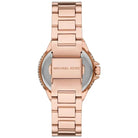 Michael Kors Camille MK4700 Women's Silver Dial Rose Gold Stainless Steel Watch