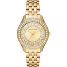 Michael Kors Harlowe MK4709 Women's Gold Dial Gold Stainless Steel Watch