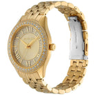 Michael Kors Harlowe MK4709 Women's Gold Dial Gold Stainless Steel Watch