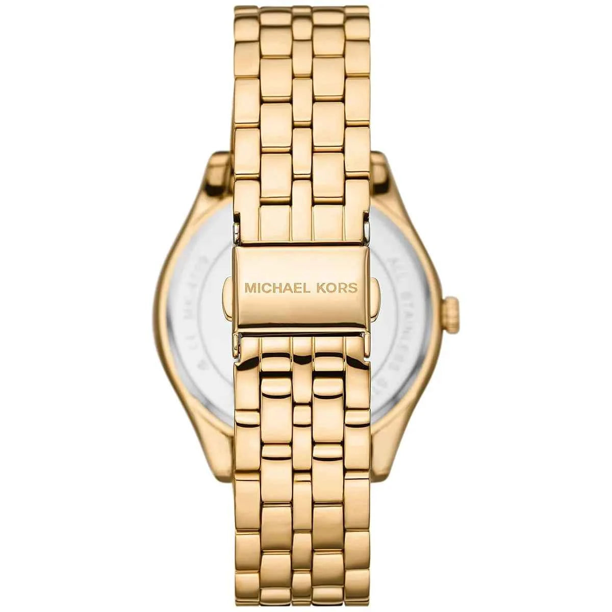 Michael Kors Harlowe MK4709 Women's Gold Dial Gold Stainless Steel Watch