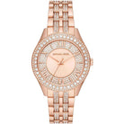 Michael Kors Harlowe MK4710 Women's Rose Gold Dial Stainless Steel Watch