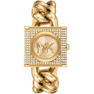 Michael Kors MK Chain Lock MK4711 Women's Gold Dial Stainless Steel Watch