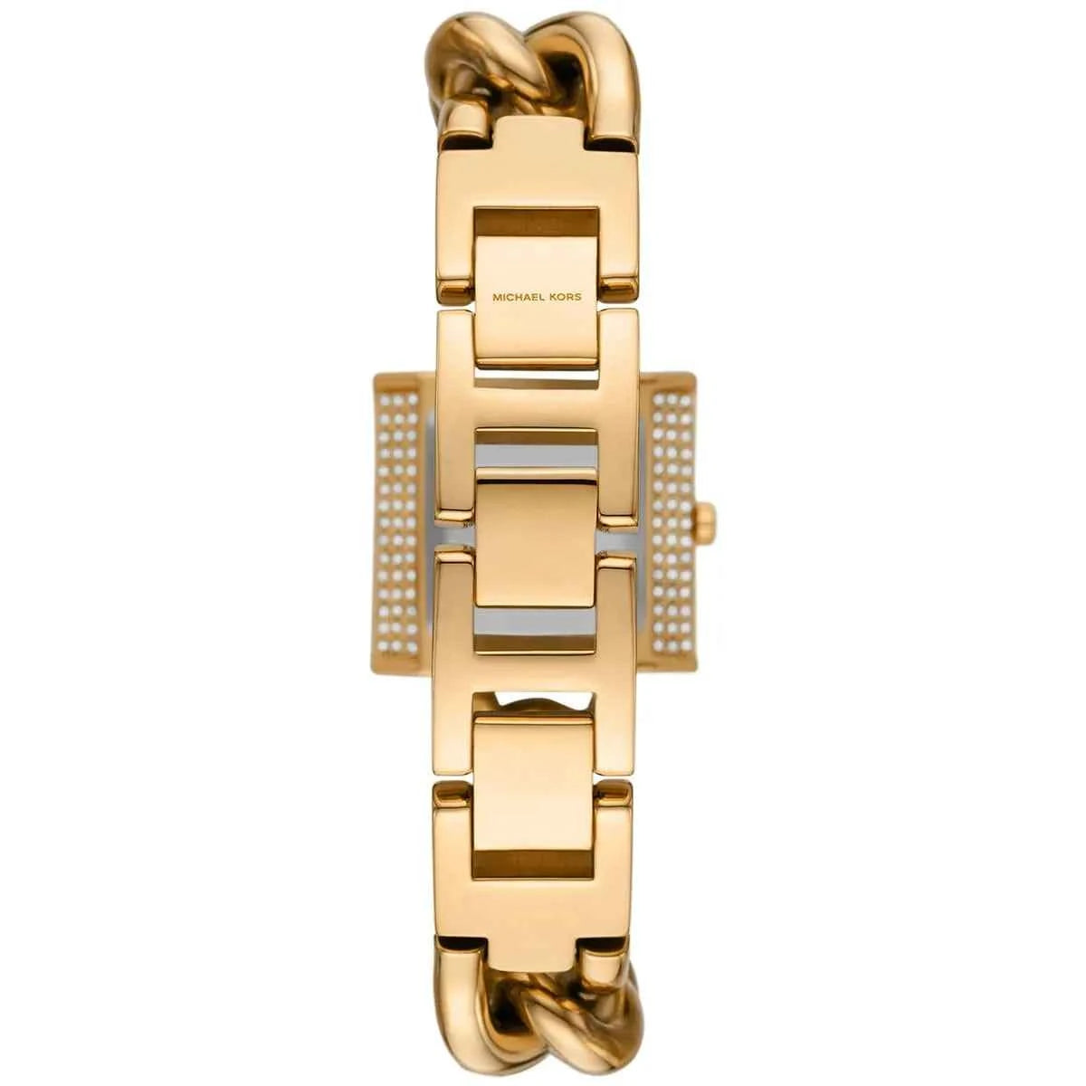 Michael Kors MK Chain Lock MK4711 Women's Gold Dial Stainless Steel Watch