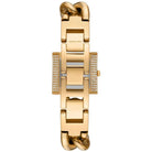 Michael Kors MK Chain Lock MK4711 Women's Gold Dial Stainless Steel Watch