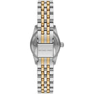 Michael Kors Lexington MK4740 Women's Silver Dial Two-Tone Stainless Steel Watch