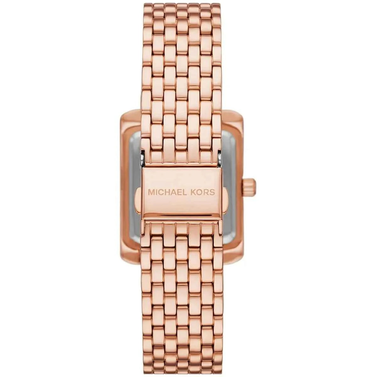 Michael Kors Mini Emery MK4743 Women's White Dial Rose Gold Stainless Steel Watch