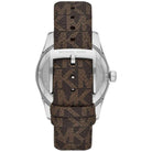 Michael Kors Lexington MK4745 Women's Brown Leather Watch
