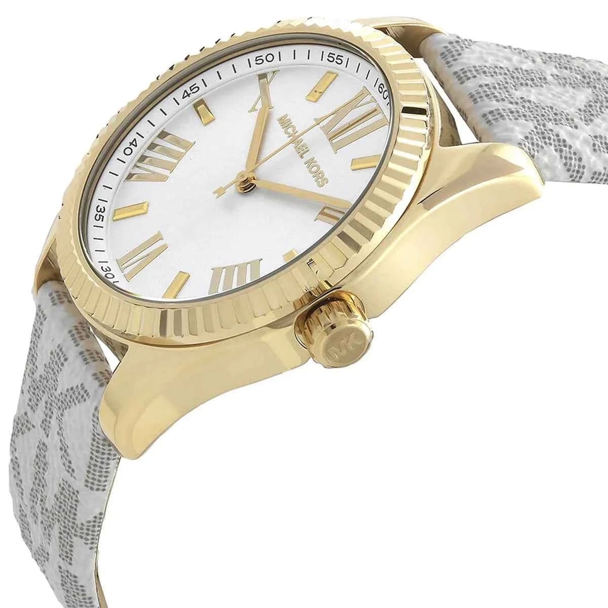 Michael Kors Lexington MK4746 Women's Gray Leather Watch