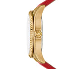 Michael Kors Lexington MK4747 Women's Red Leather Watch