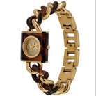 Michael Kors MK Chain Lock MK4808 Women's Brown Stainless Steel Watch