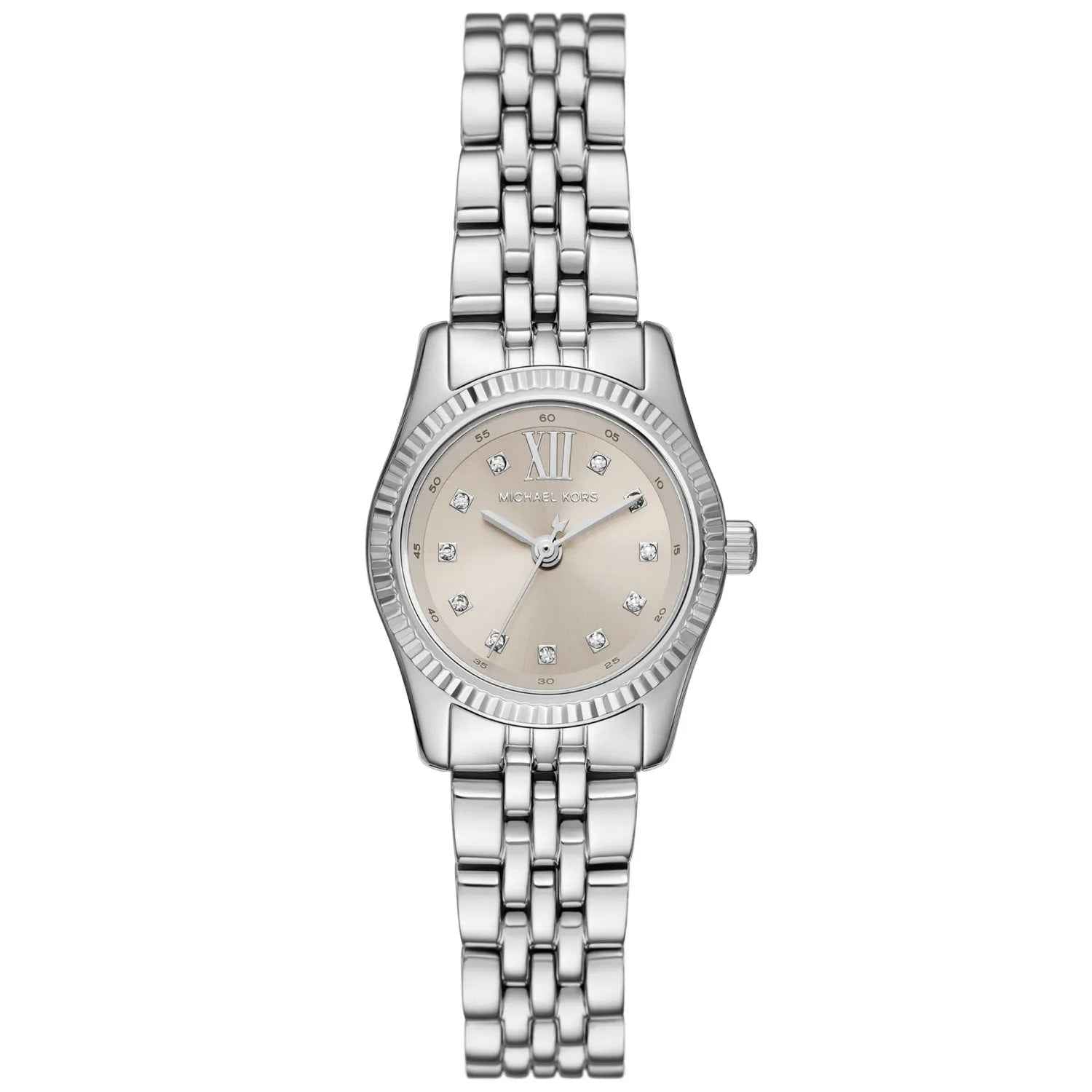 Michael Kors Lexington MK4843 Women's Silver Stainless Steel Watch