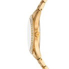 Michael Kors Harlowe MK4870 gold stainless steel bracelet watch