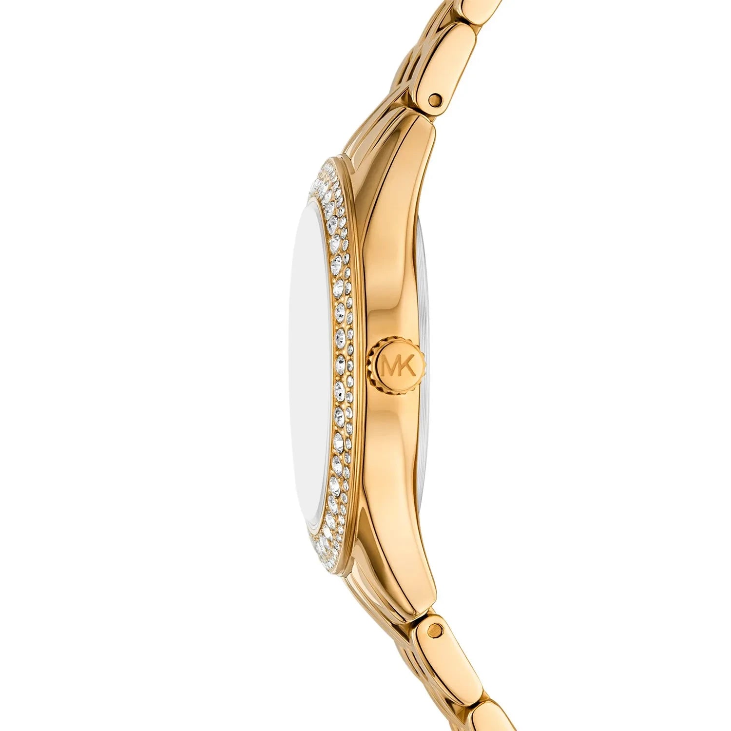 Michael Kors Harlowe MK4870 gold stainless steel bracelet watch