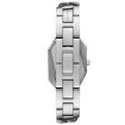 Michael Kors MK4879 silver geometric dial watch