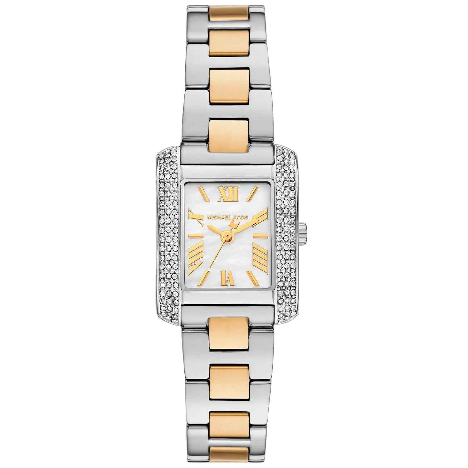 Michael Kors Emery MK4882 Women's Two-Tone Mother of Pearl Watch