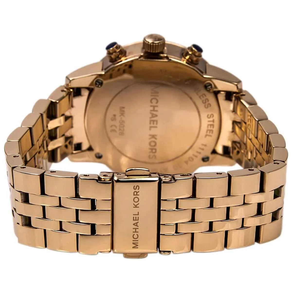 Michael Kors Ritz MK5026 Women's Rose Gold Chronograph Watch