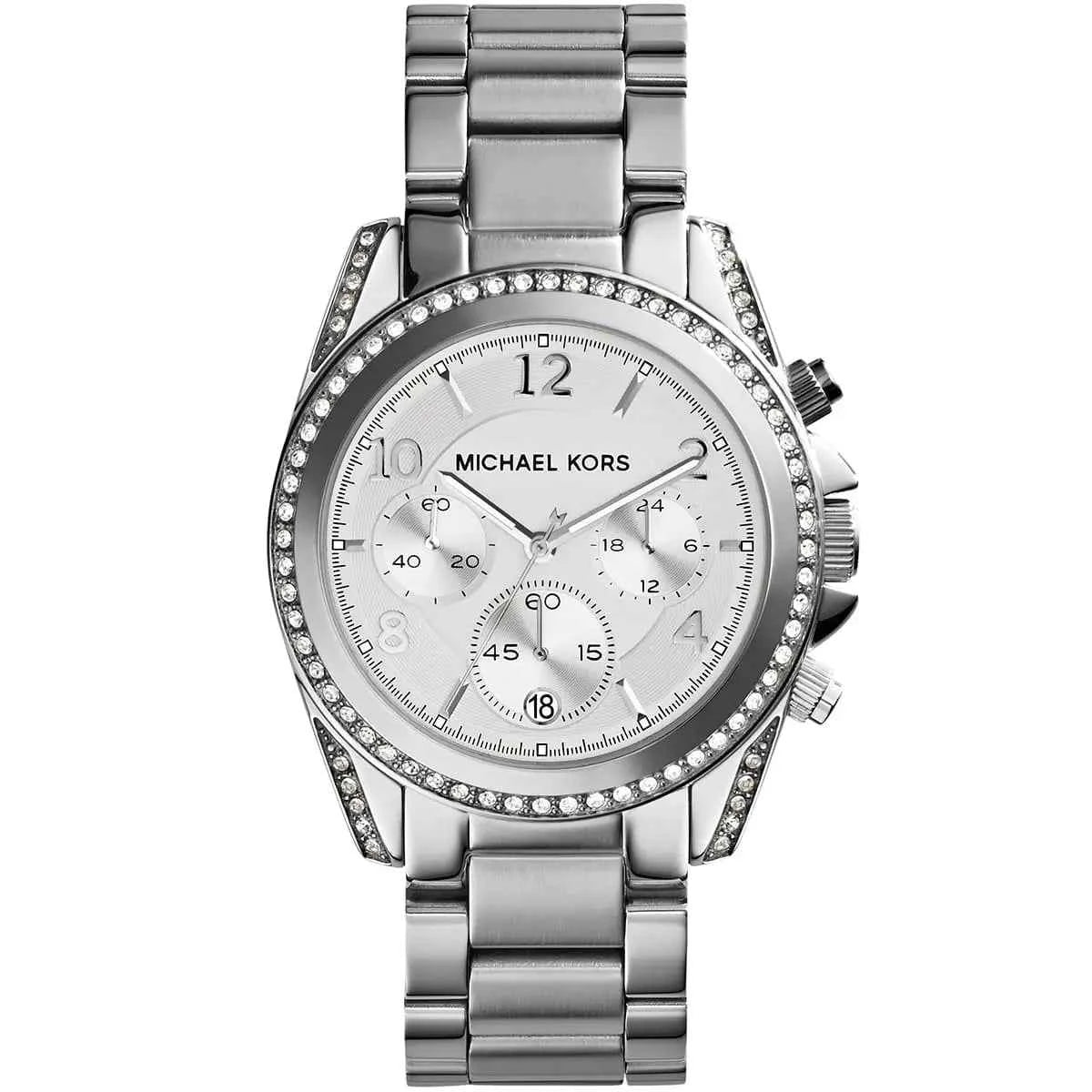 Michael Kors Blair MK5165 Women's Silver Chronograph Watch