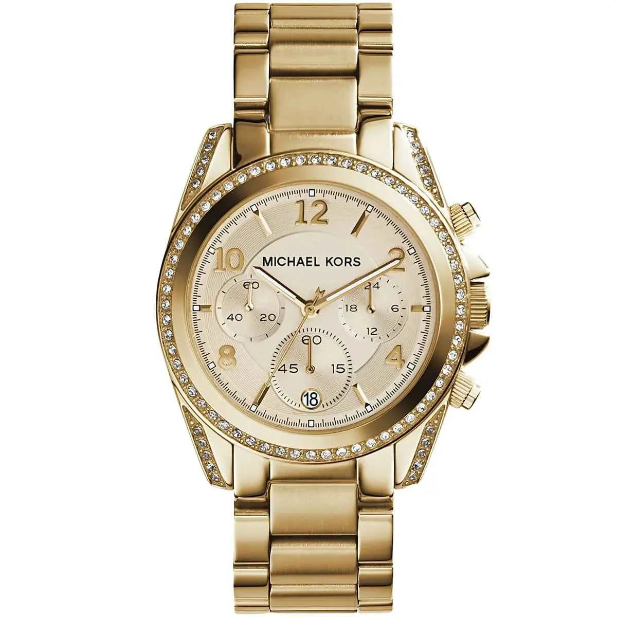 Michael Kors Blair MK5166 Women's Gold Chronograph Watch