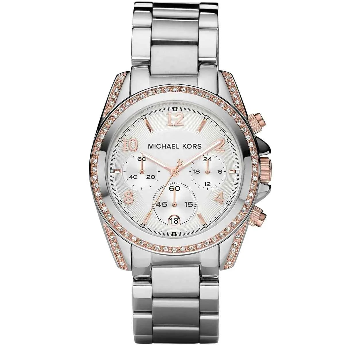 Michael Kors Blair MK5459 Women's Silver Chronograph Watch