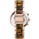 Michael Kors Parker MK5538 Women's Rose Gold & Brown Chronograph Watch
