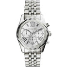 Michael Kors Lexington MK5555 Women's Silver Chronograph Watch