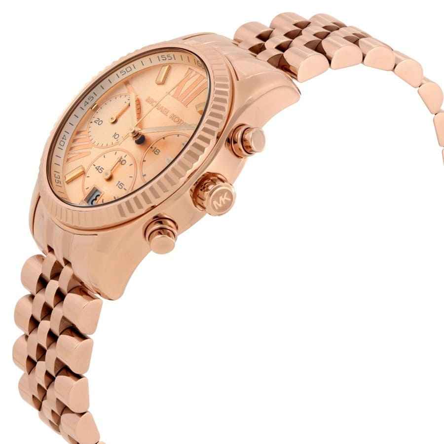 Michael Kors Lexington MK5569 Women's Rose Gold Chronograph Watch