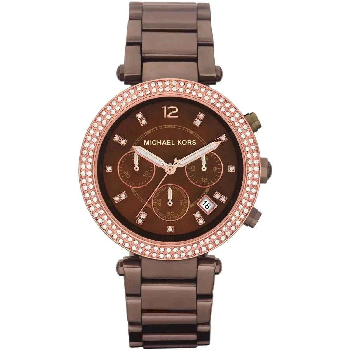 Michael Kors Parker MK5578 Women's Brown Chronograph Watch