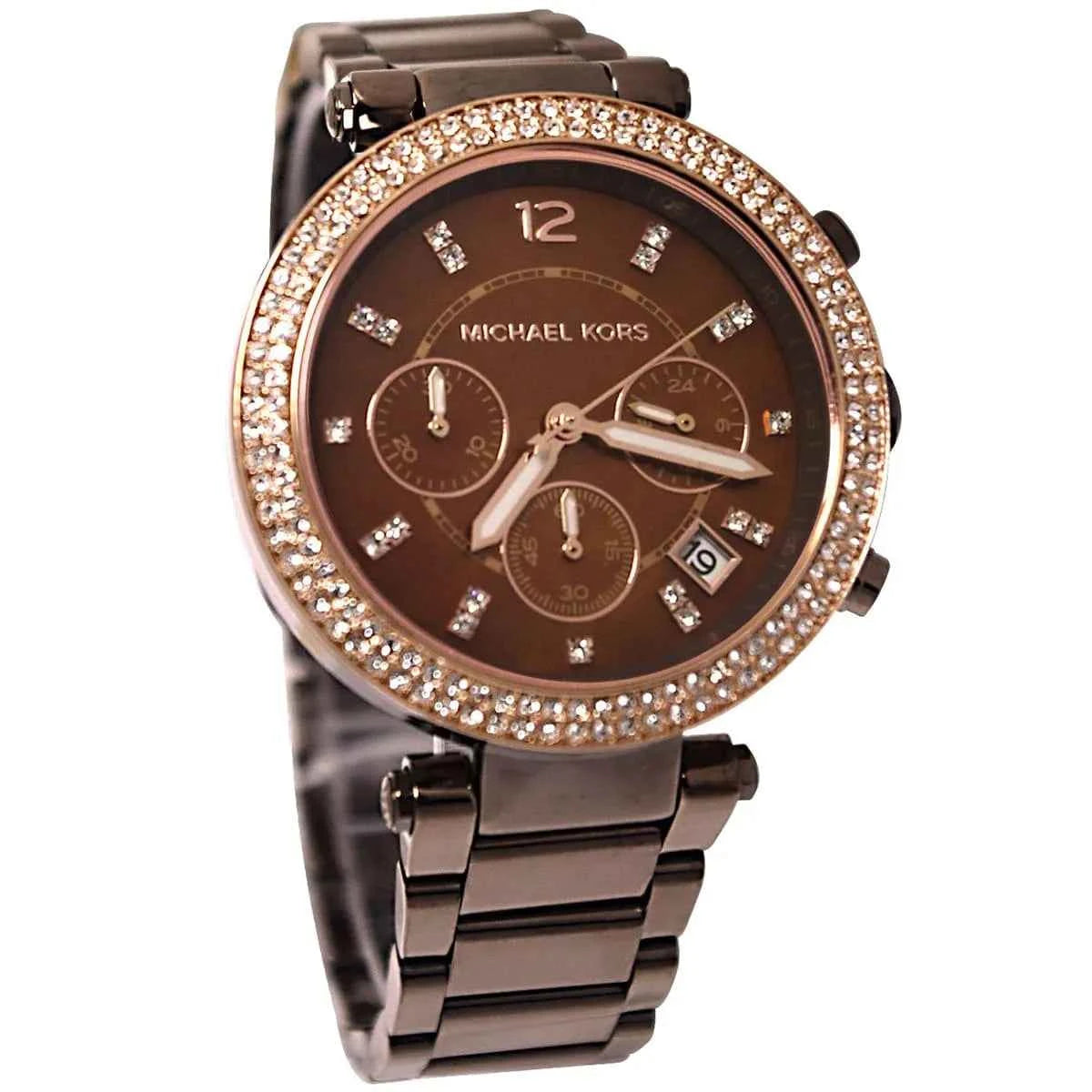 Michael Kors Parker MK5578 Women's Brown Chronograph Watch