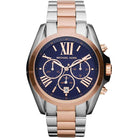 Michael Kors Bradshaw MK5606 Women's Blue Dial Two-Tone Chronograph Watch