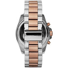 Michael Kors Bradshaw MK5606 Women's Blue Dial Two-Tone Chronograph Watch