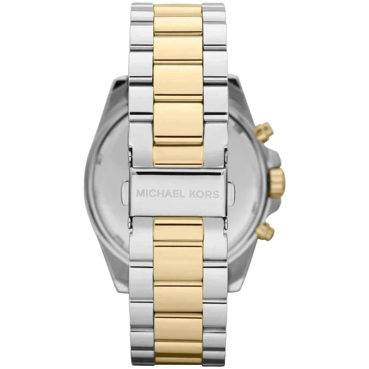 Michael Kors Bradshaw MK5627 Women's Silver & Gold Stainless Steel Chronograph Watch