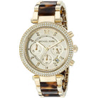 Michael Kors Parker MK5688 Women's Gold & Brown Chronograph Watch