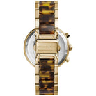 Michael Kors Parker MK5688 Women's Gold & Brown Chronograph Watch