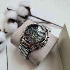 Michael Kors Bradshaw MK5705 Women's Black Stainless Steel Chronograph Watch