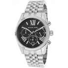 Michael Kors Lexington MK5708 Women's Black Stainless Steel Chronograph Watch