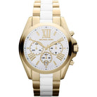 Michael Kors Bradshaw MK5743 Women's White & Gold Chronograph Watch