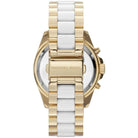 Michael Kors Bradshaw MK5743 Women's White & Gold Chronograph Watch