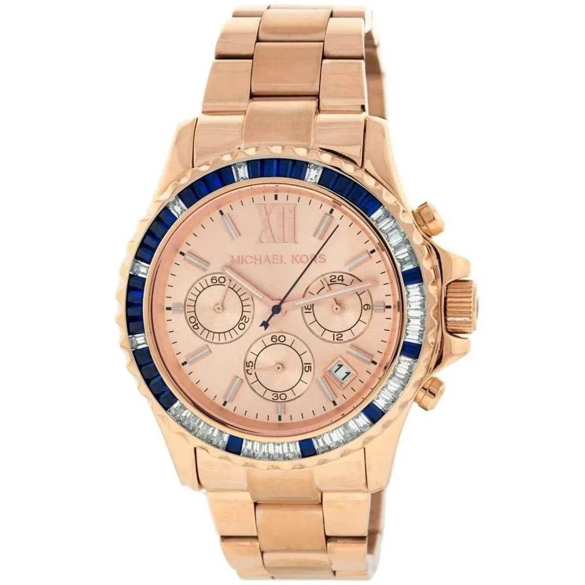 Michael Kors Everest MK5755 Women's Rose Gold Stainless Steel Chronograph Watch