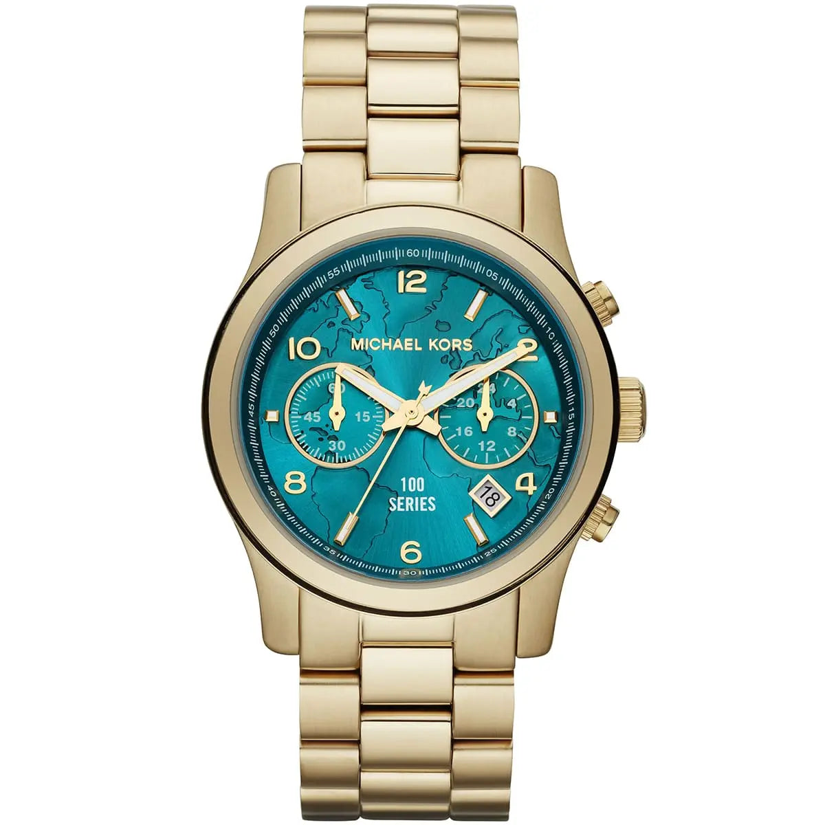 Michael Kors Runway MK5815 women's gold stainless steel watch