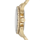 Michael Kors Everest MK5828 Women's Black Gold Stainless Steel Chronograph Watch