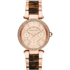 Michael Kors Parker MK5841 Women's Brown & Rose Gold Watch