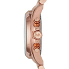 Michael Kors Bradshaw MK5854 Women's Black Rose Gold Stainless Steel Chronograph Watch