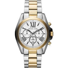 Michael Kors Bradshaw MK5855 Women's Silver Two-Tone Stainless Steel Chronograph Watch