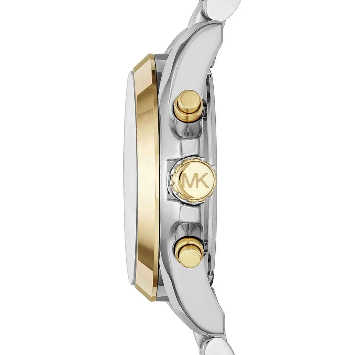 Michael Kors Bradshaw MK5855 Women's Silver Two-Tone Stainless Steel Chronograph Watch