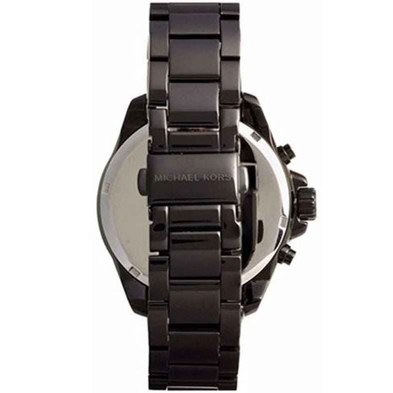 Michael Kors Everest MK5872 Women's Rose Gold & Black Stainless Steel Chronograph Watch