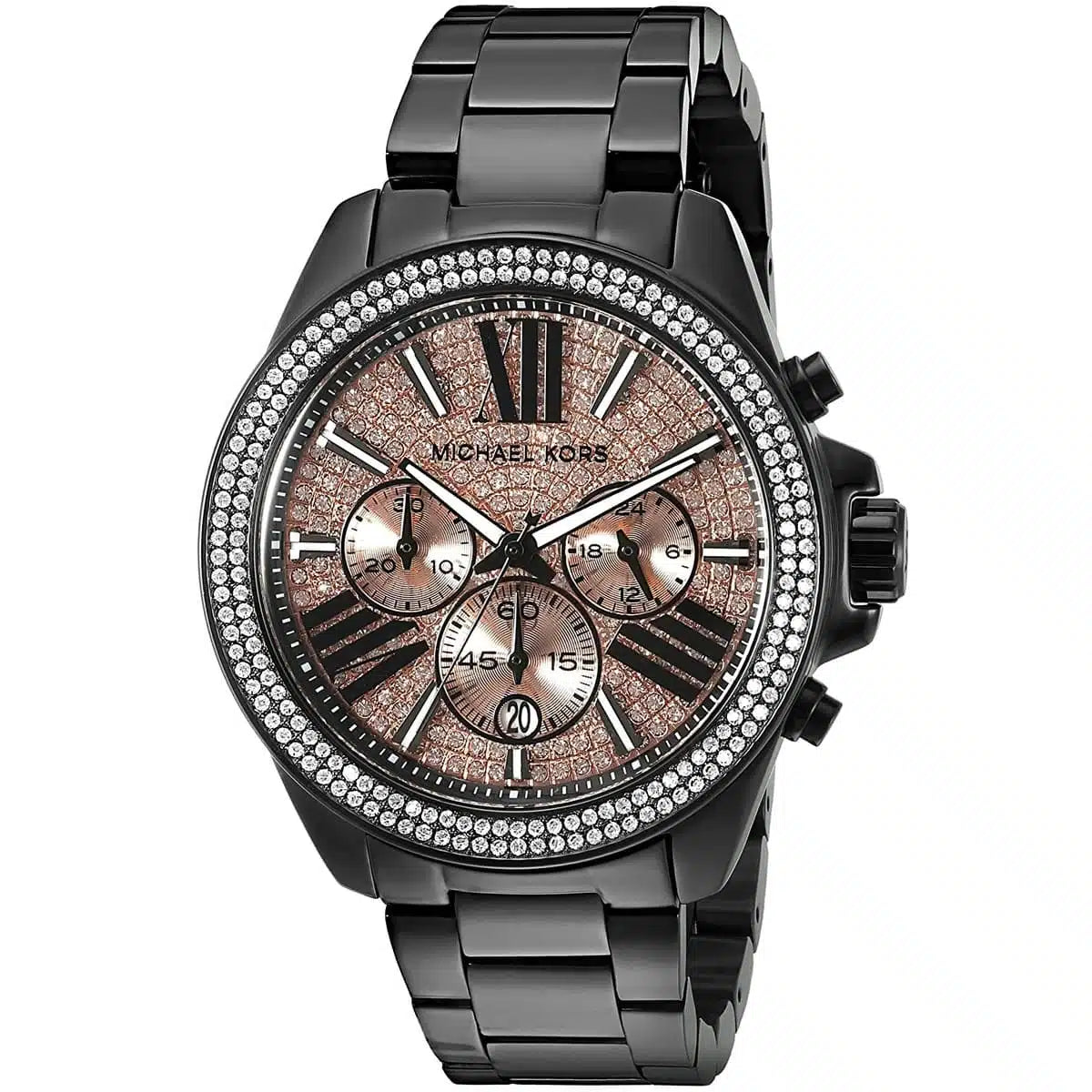 Michael Kors Everest rose gold dial analog watch