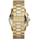 Michael Kors Runway MK5930 Women's Orange Gold Stainless Steel Chronograph Watch
